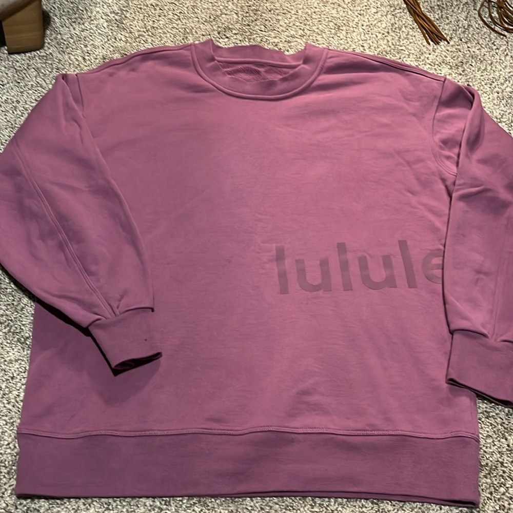 Lululemon perfectly oversized crewneck sweatshirt